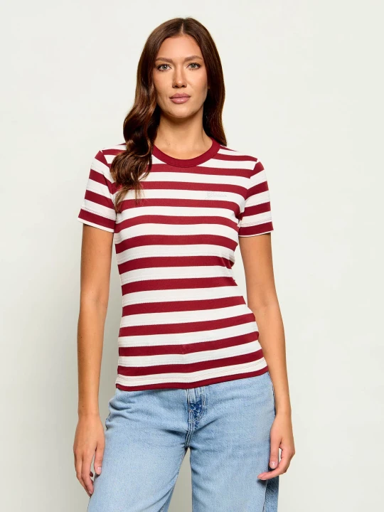 Zdjęcie produktu GUESS T-shirt Michela | Slim Fit czerwony