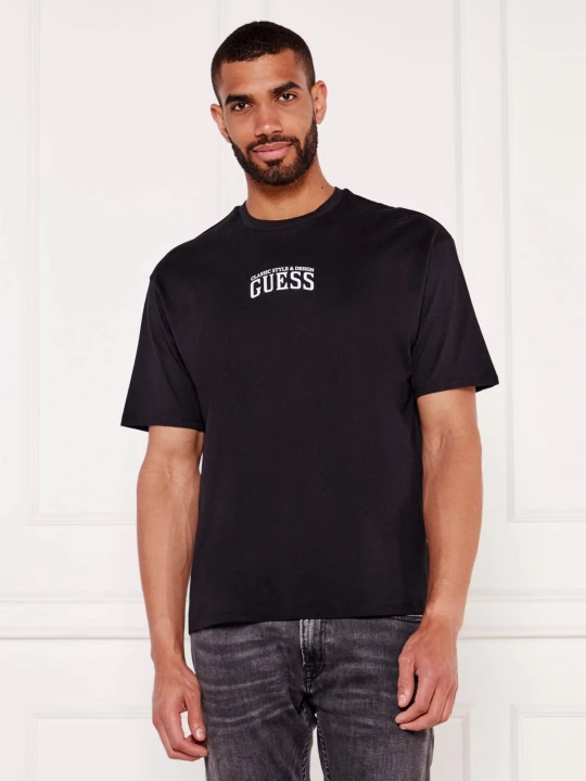 Zdjęcie produktu GUESS T-shirt MIRROR | Classic fit czarny