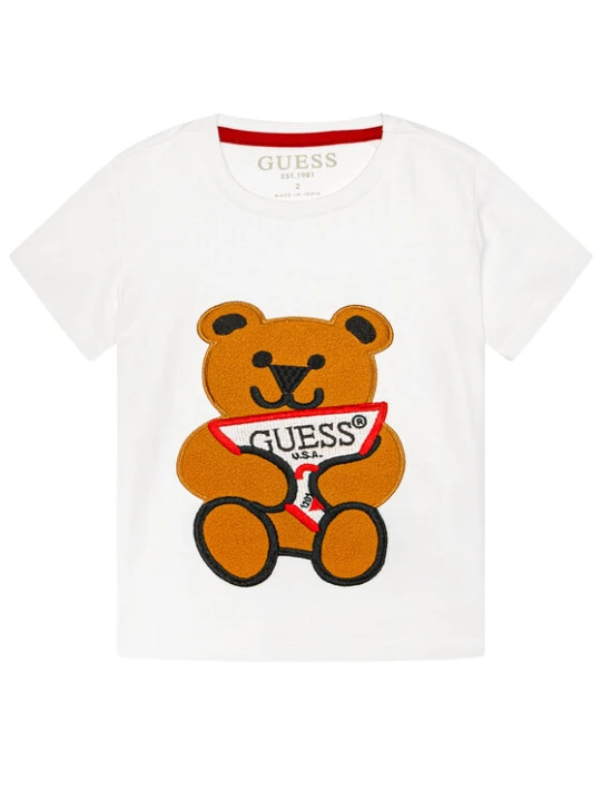 Zdjęcie produktu Guess T-Shirt N0BI22 I3Z00 Biały Regular Fit