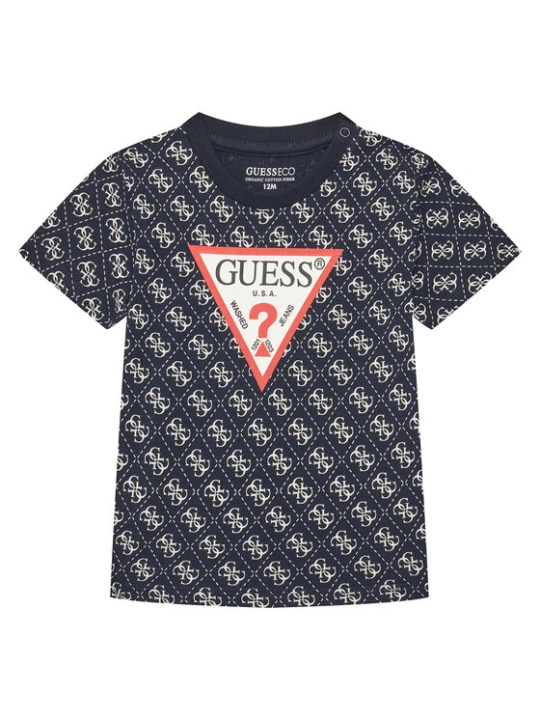 Zdjęcie produktu Guess T-Shirt N5YI04 K8HM4 Granatowy Regular Fit