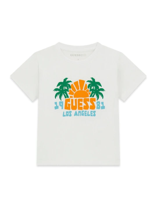 Zdjęcie produktu Guess T-Shirt N6GI09 K8HM4 Biały Regular Fit