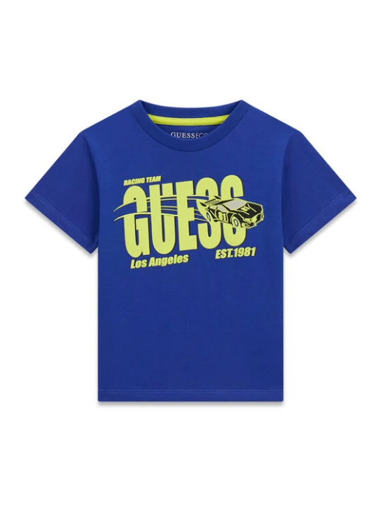 Zdjęcie produktu Guess T-Shirt N6RI00 K8HM4 Niebieski Regular Fit