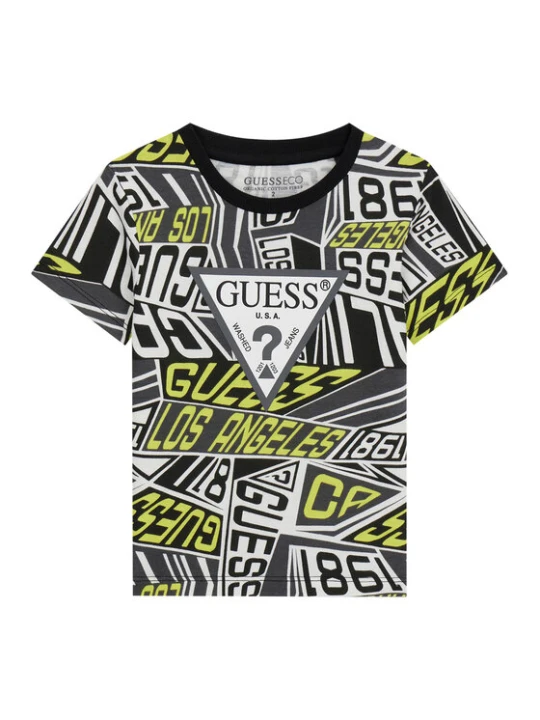 Zdjęcie produktu Guess T-Shirt N6RI04 K8HM4 Kolorowy Regular Fit