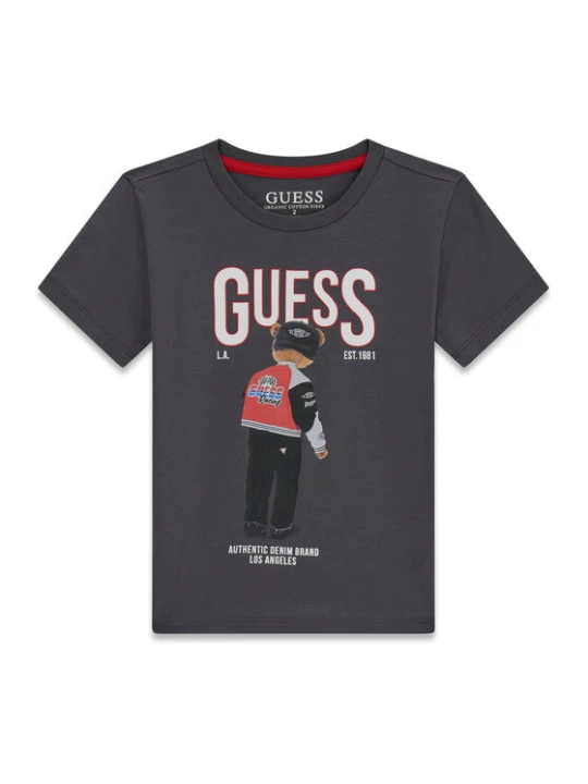 Zdjęcie produktu Guess T-Shirt N6RI05 K8HM4 Szary Regular Fit