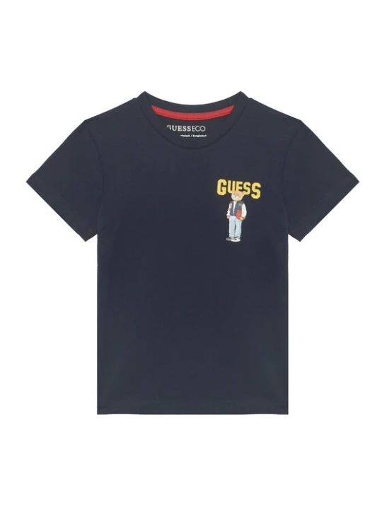 Zdjęcie produktu Guess T-Shirt N6YI23 3K3879 Granatowy Regular Fit
