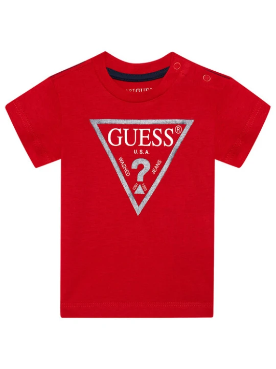 Zdjęcie produktu Guess T-Shirt N73I55 K8HM0 Czerwony Regular Fit