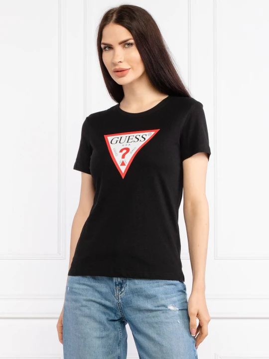 Zdjęcie produktu GUESS T-shirt ORIGINAL | Regular Fit czarny