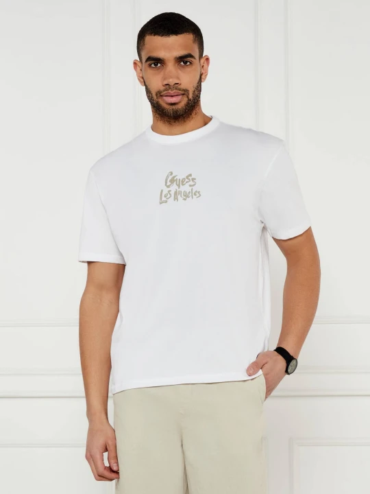 Zdjęcie produktu GUESS T-shirt | Oversize fit biały
