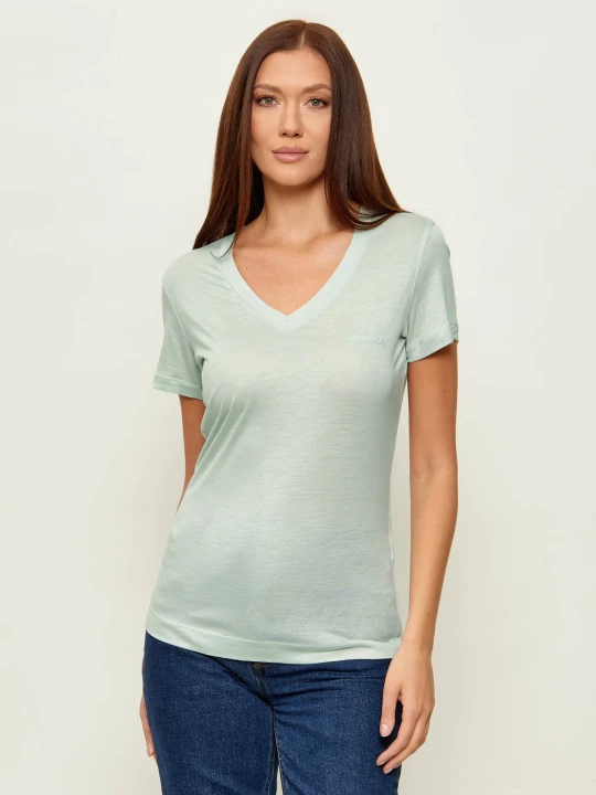 Zdjęcie produktu GUESS T-shirt | Regular Fit pistacjowy