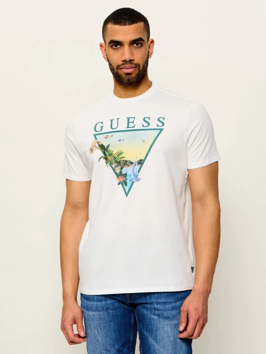 Zdjęcie produktu GUESS T-shirt | Regular Fit biały