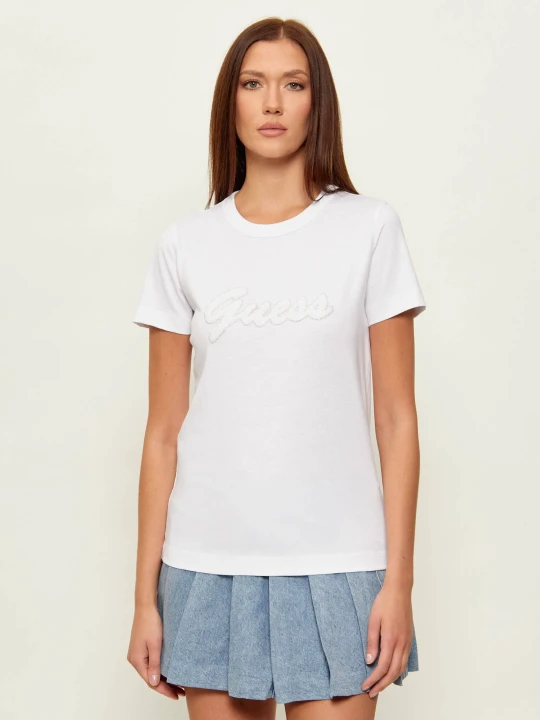 Zdjęcie produktu GUESS T-shirt | Regular Fit biały
