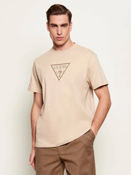 Zdjęcie produktu GUESS T-shirt | Regular Fit beżowy