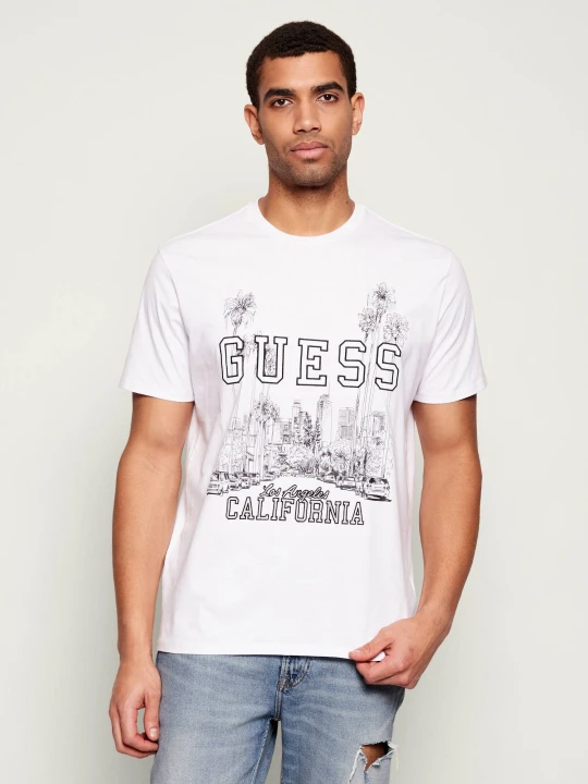 Zdjęcie produktu GUESS T-shirt | Regular Fit biały