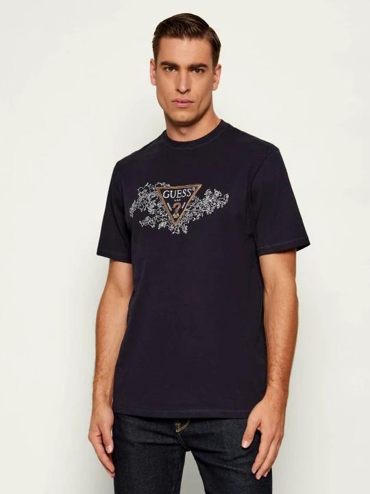 Zdjęcie produktu GUESS T-shirt | Regular Fit granatowy