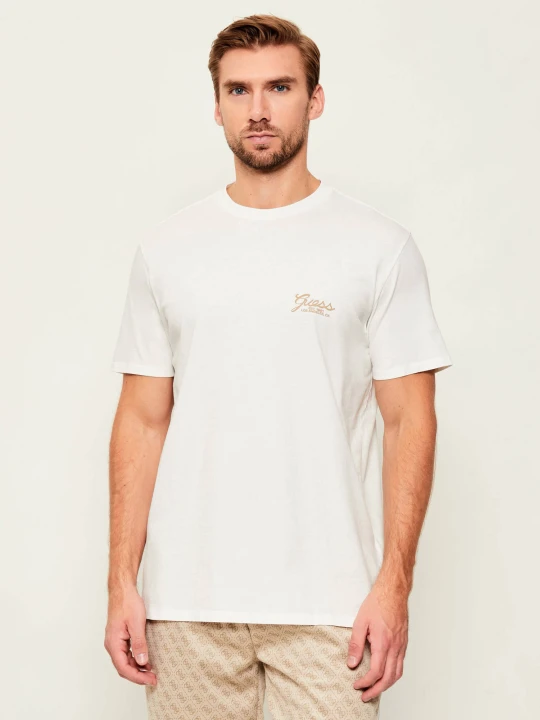 Zdjęcie produktu GUESS T-shirt | Regular Fit ecru
