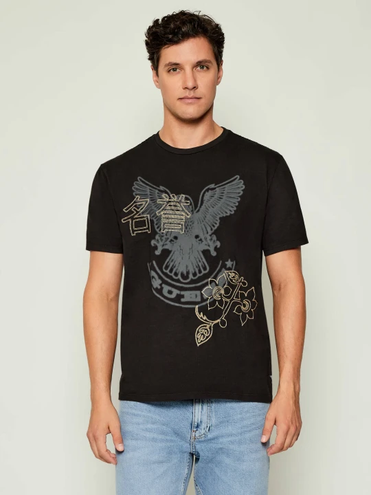 Zdjęcie produktu GUESS T-shirt | Regular Fit czarny