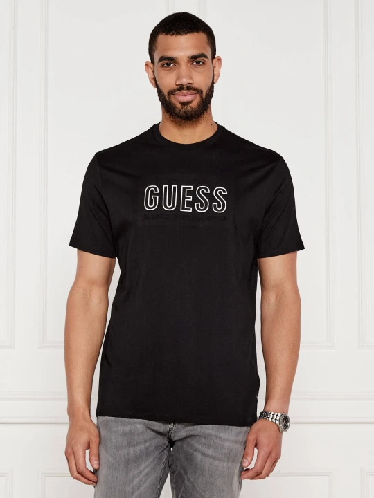 Zdjęcie produktu GUESS T-shirt | Regular Fit czarny