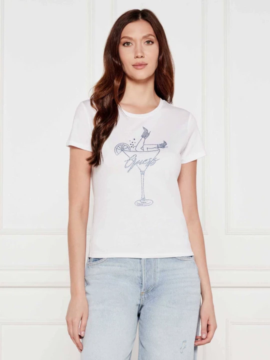 Zdjęcie produktu GUESS T-shirt | Regular Fit biały