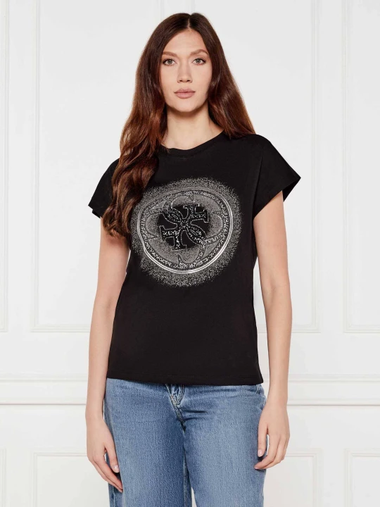 Zdjęcie produktu GUESS T-shirt | Regular Fit czarny