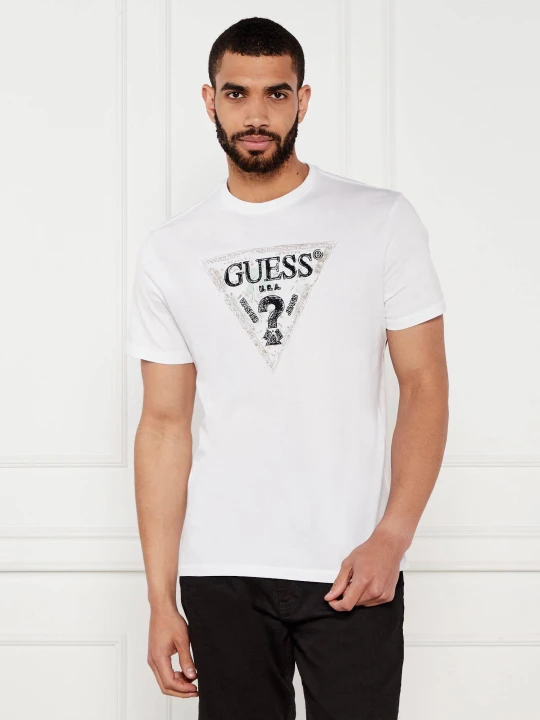 Zdjęcie produktu GUESS T-shirt | Regular Fit biały