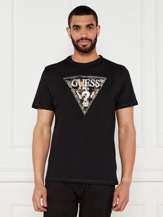 Zdjęcie produktu GUESS T-shirt | Regular Fit czarny