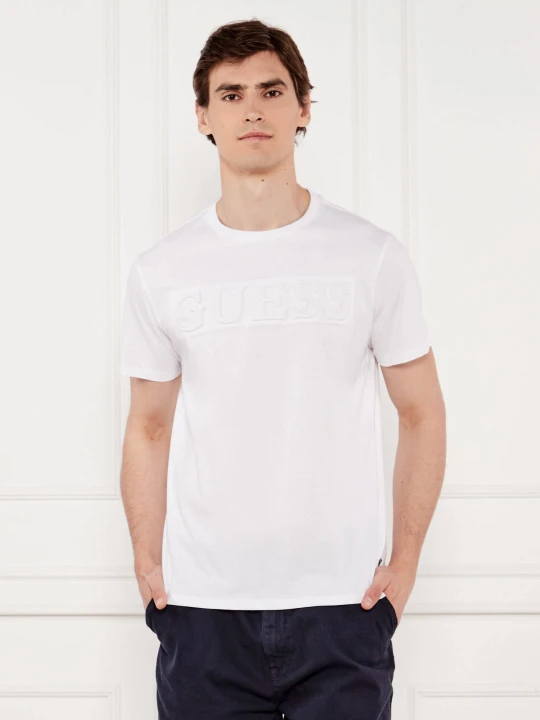 Zdjęcie produktu GUESS T-shirt | Regular Fit biały