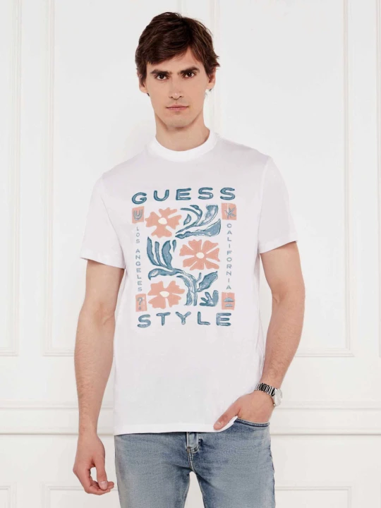 Zdjęcie produktu GUESS T-shirt | Regular Fit biały