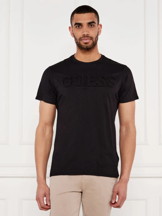 Zdjęcie produktu GUESS T-shirt | Regular Fit czarny