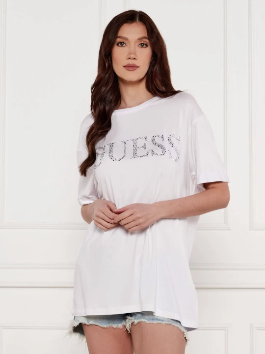 Zdjęcie produktu Guess T-shirt | Regular Fit biały
