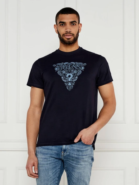 Zdjęcie produktu GUESS T-shirt | Regular Fit granatowy