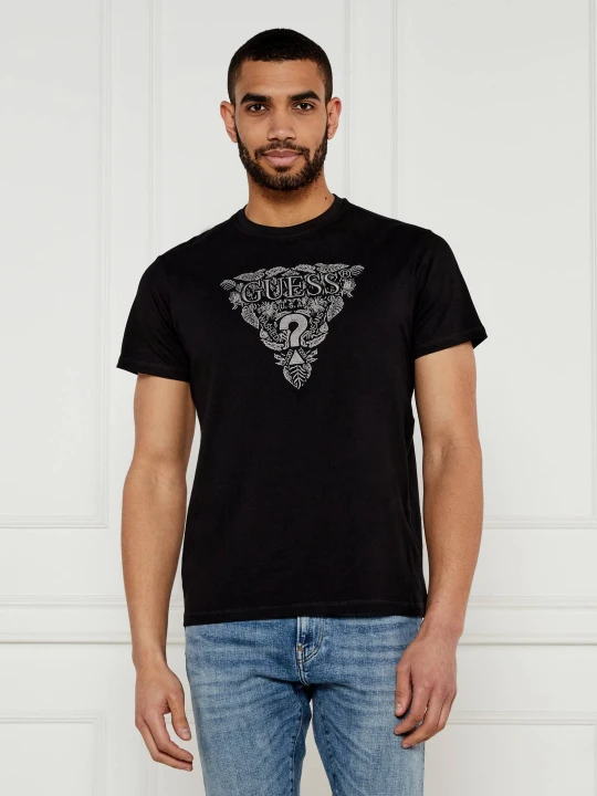 Zdjęcie produktu GUESS T-shirt | Regular Fit czarny
