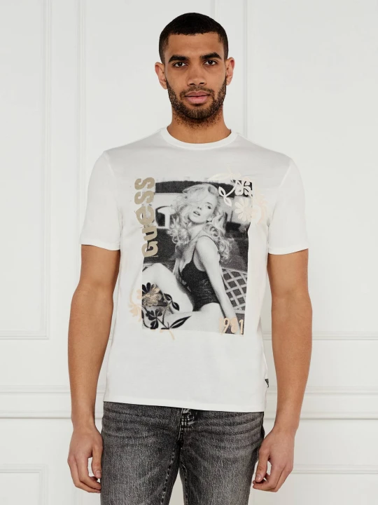Zdjęcie produktu GUESS T-shirt | Regular Fit biały