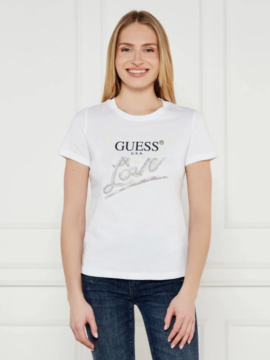 Zdjęcie produktu GUESS T-shirt | Regular Fit biały