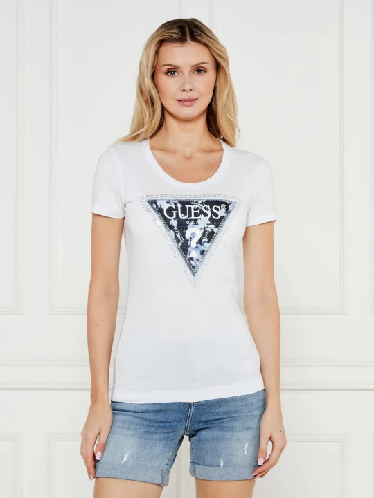 Zdjęcie produktu GUESS T-shirt | Regular Fit biały