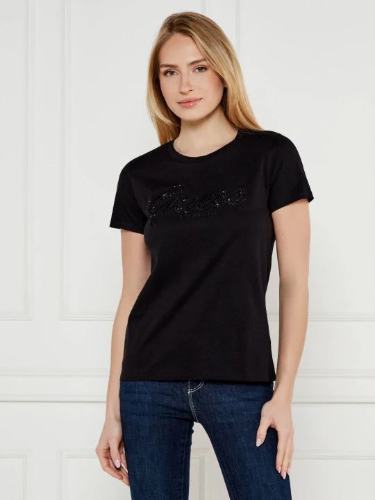 Zdjęcie produktu GUESS T-shirt | Regular Fit czarny