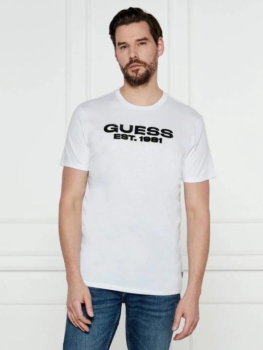 Zdjęcie produktu GUESS T-shirt | Regular Fit biały