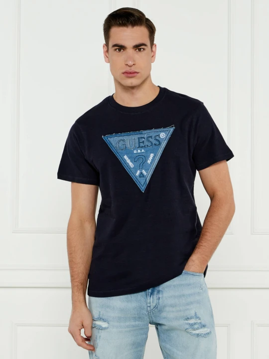 Zdjęcie produktu GUESS T-shirt | Regular Fit granatowy