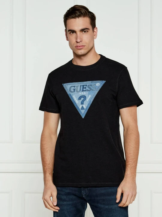 Zdjęcie produktu GUESS T-shirt | Regular Fit czarny