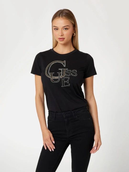 Zdjęcie produktu GUESS T-shirt | Regular Fit czarny