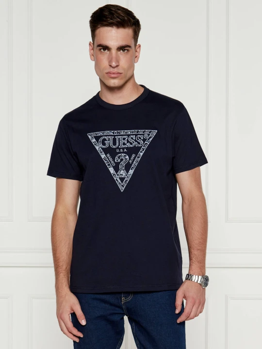 Zdjęcie produktu GUESS T-shirt | Regular Fit granatowy