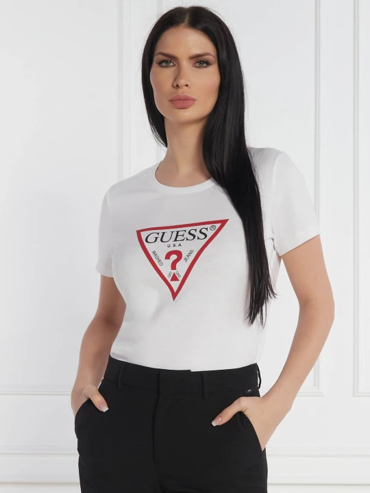 Zdjęcie produktu GUESS T-shirt | Regular Fit biały
