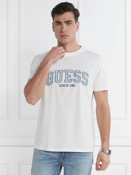 Zdjęcie produktu GUESS T-shirt | Regular Fit biały