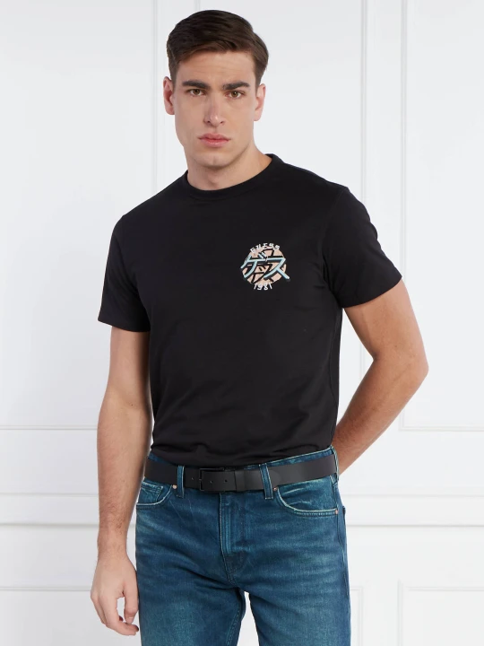 Zdjęcie produktu GUESS T-shirt | Regular Fit czarny