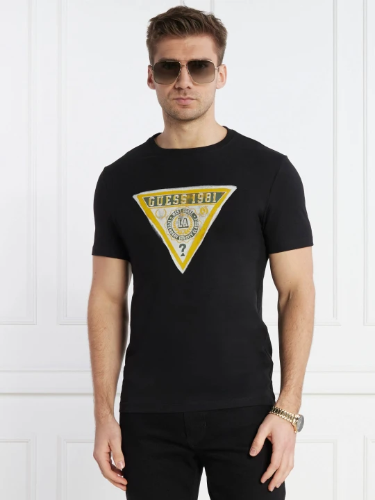 Zdjęcie produktu GUESS T-shirt | Regular Fit czarny
