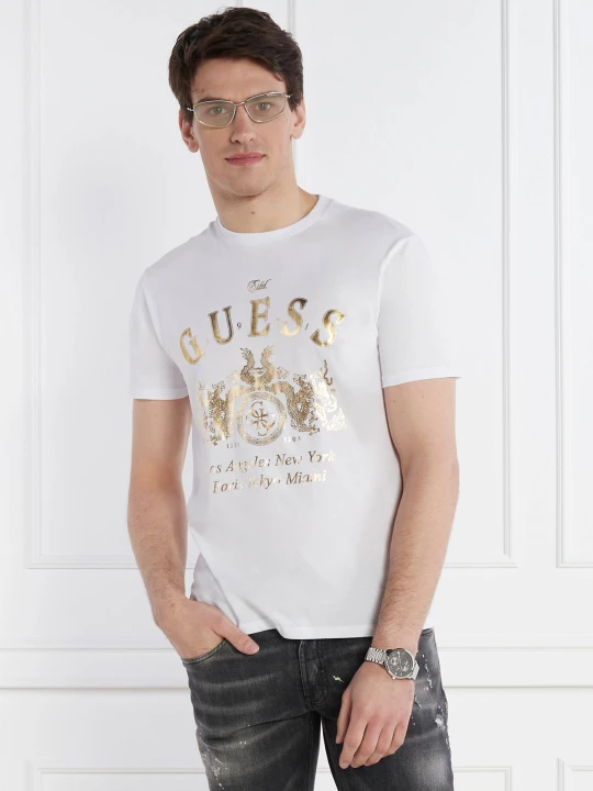 Zdjęcie produktu GUESS T-shirt | Regular Fit biały