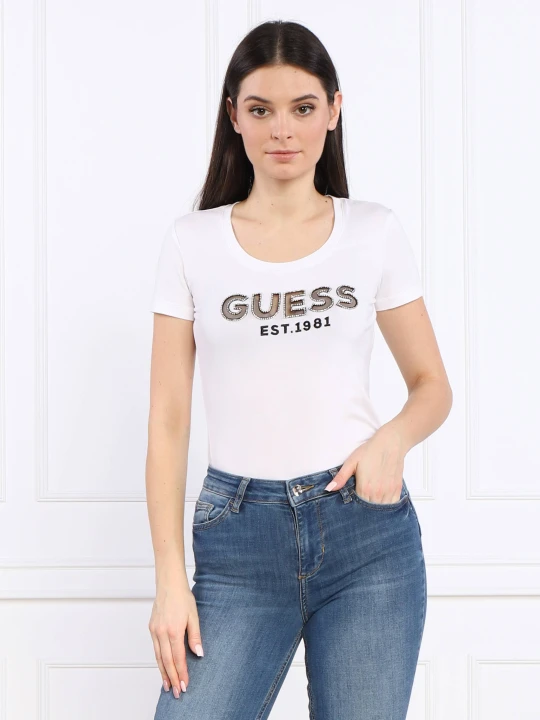 Zdjęcie produktu GUESS T-shirt | Regular Fit biały