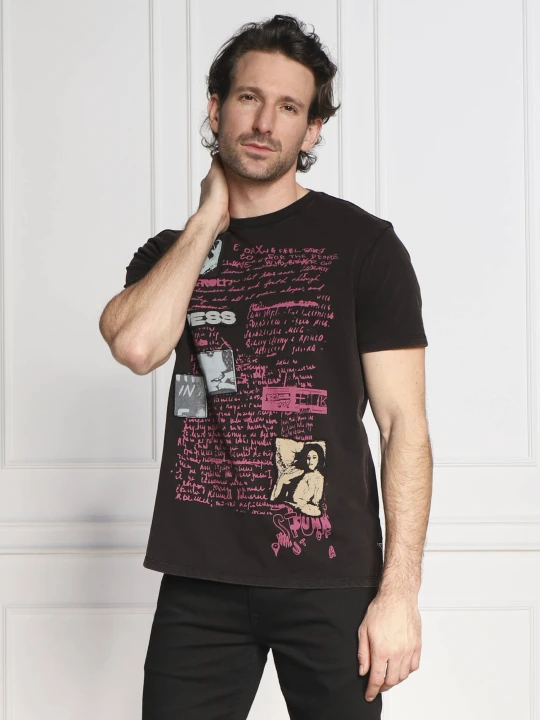 Zdjęcie produktu GUESS T-shirt | Regular Fit brązowy