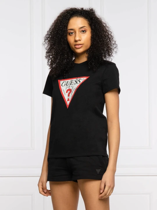 Zdjęcie produktu GUESS T-shirt | Regular Fit czarny