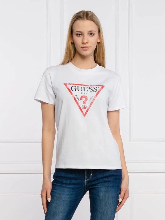 Zdjęcie produktu GUESS T-shirt | Regular Fit biały