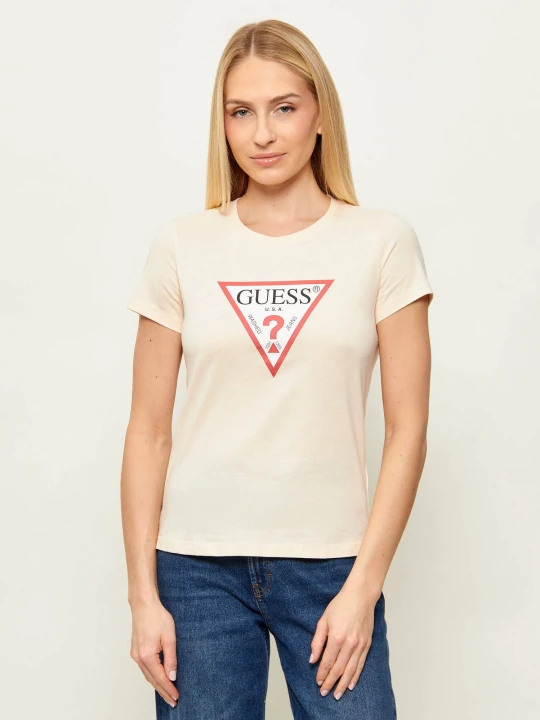 Zdjęcie produktu GUESS T-shirt | Regular Fit brzoskwiniowy
